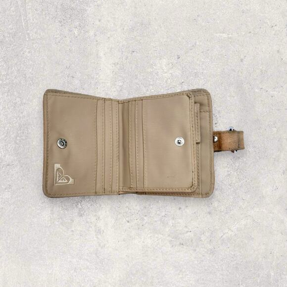 Vintage Quiksilver Brown Leather Wallet - Picture 4 of 5